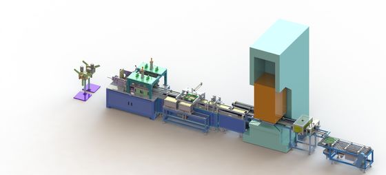 जिंक निकल बैटरी प्लेट असेंबली लाइन 25kva AC220V