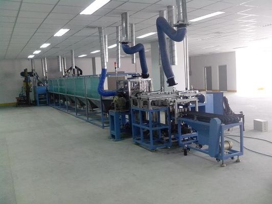 जिंक निकल बैटरी प्लेट असेंबली लाइन 25kva AC220V