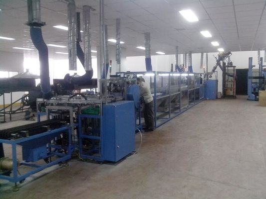 जिंक निकल बैटरी प्लेट असेंबली लाइन 25kva AC220V