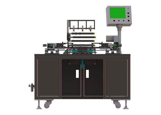 AC220V लिथियम आयन बैटरी पैक असेंबली लाइन 6ppm चिपकने वाली टेप मशीन