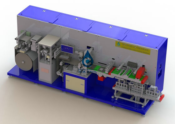 120PPM ली आयन बैटरी विनिर्माण मशीन 200W बैटरी पोल लेजर स्लाइसर