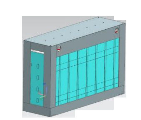 8PCS नी जिंक बैटरी 12V120Ah निकल जिंक कम्पोजिट बैटरी